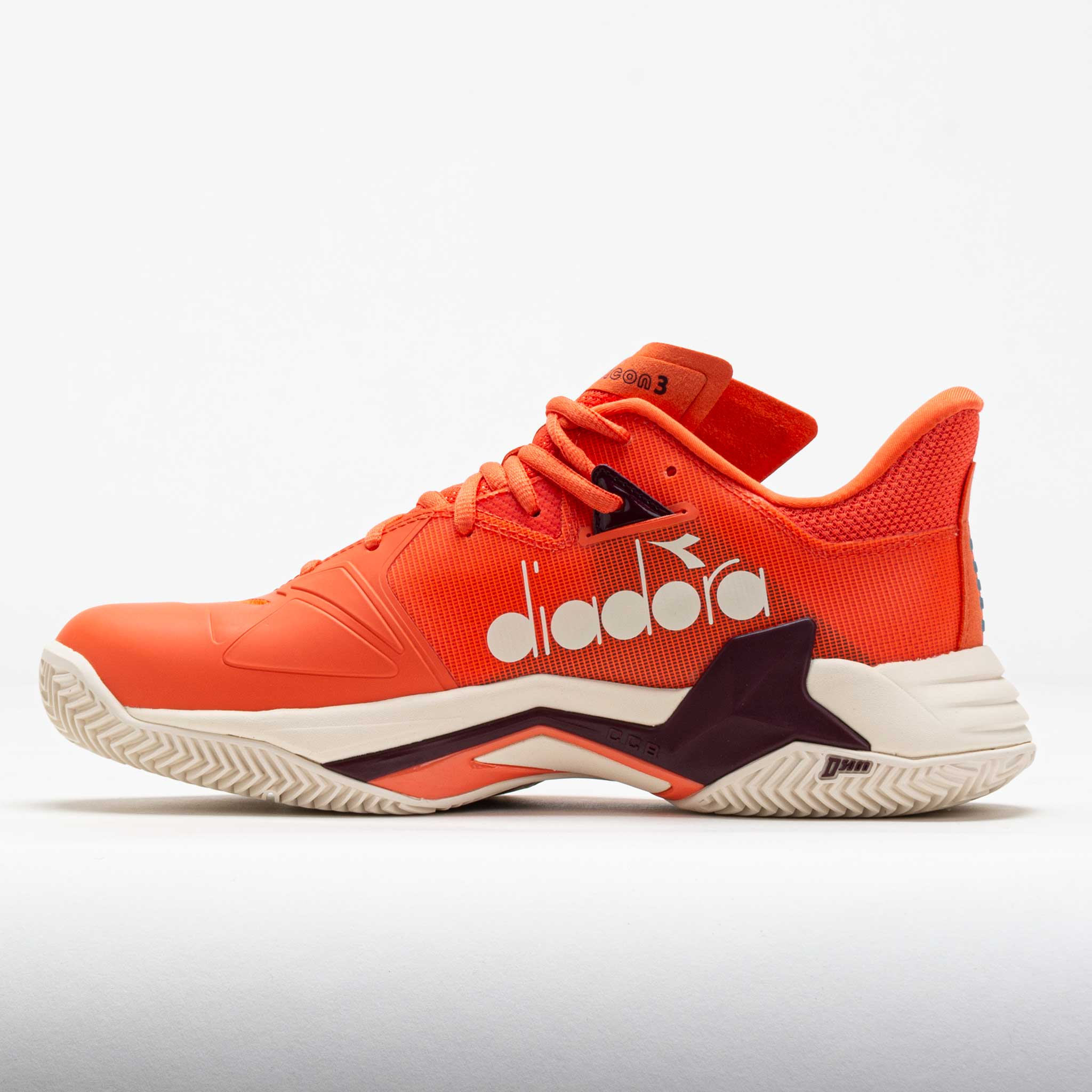 Diadora B.Icon 3 Clay Men's Nasturtium/Whisper White