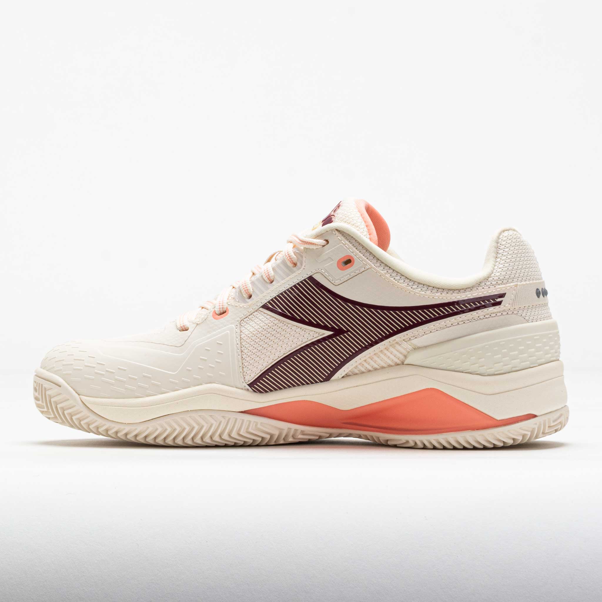 Diadora Blushield Torneo 3 Clay Women's White/Maroon/Desert Flower