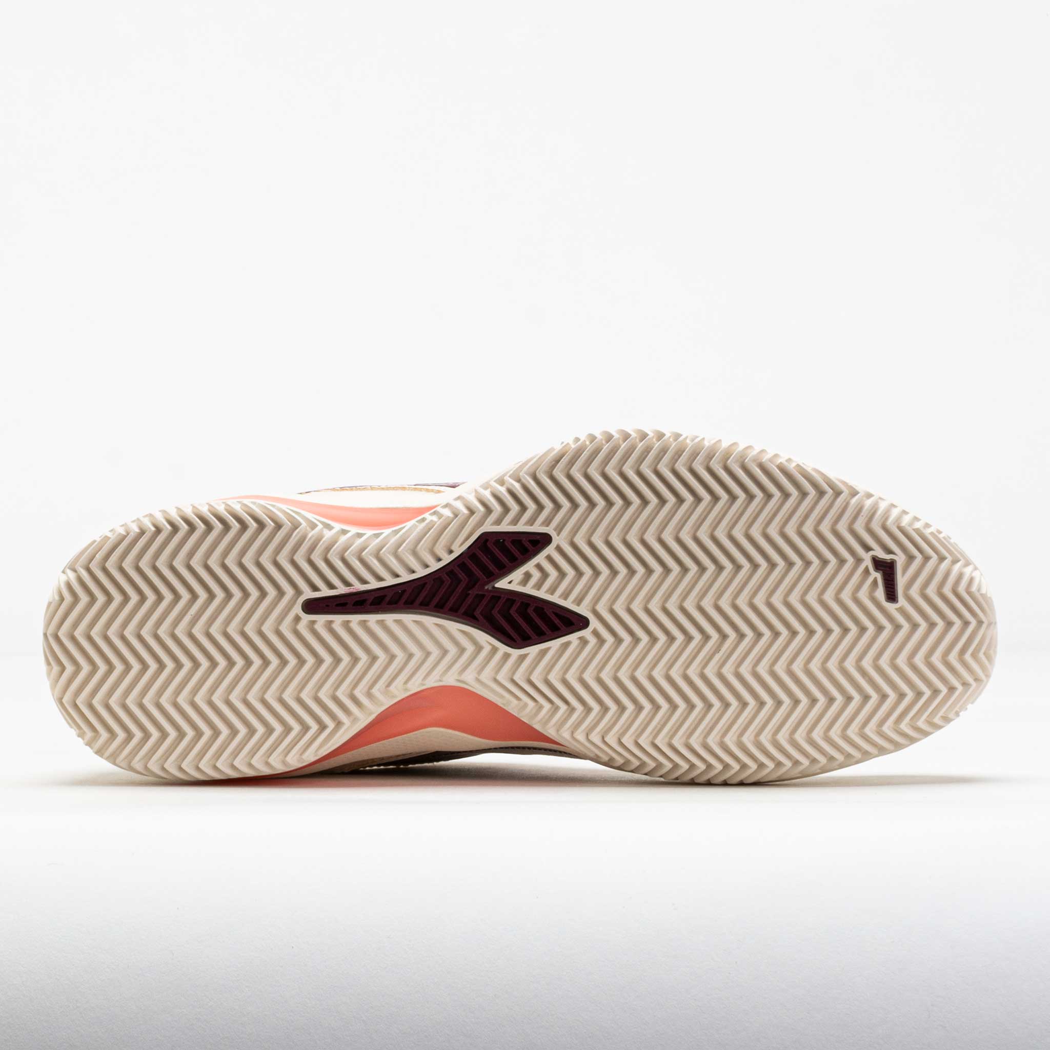 Diadora Blushield Torneo 3 Clay Women's White/Maroon/Desert Flower