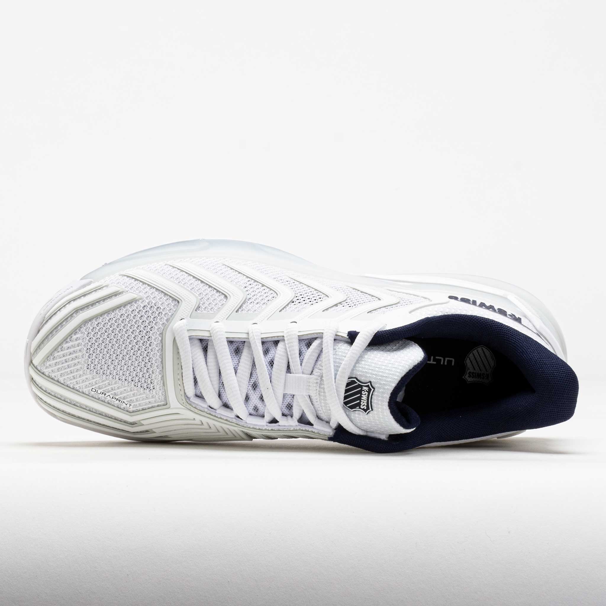 m*様 ホワイトスカイヴェールシューズ K-Swiss Ultrashot 4 Men's White/Peacoat – Holabird Sports