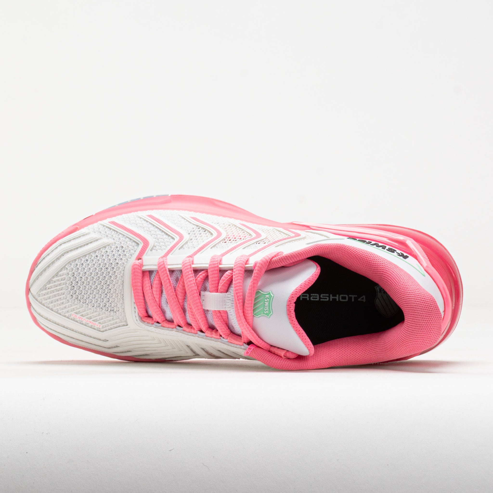 K-Swiss Ultrashot 4 Women's White/Neon Pastel Pink/Hot Neon Pink