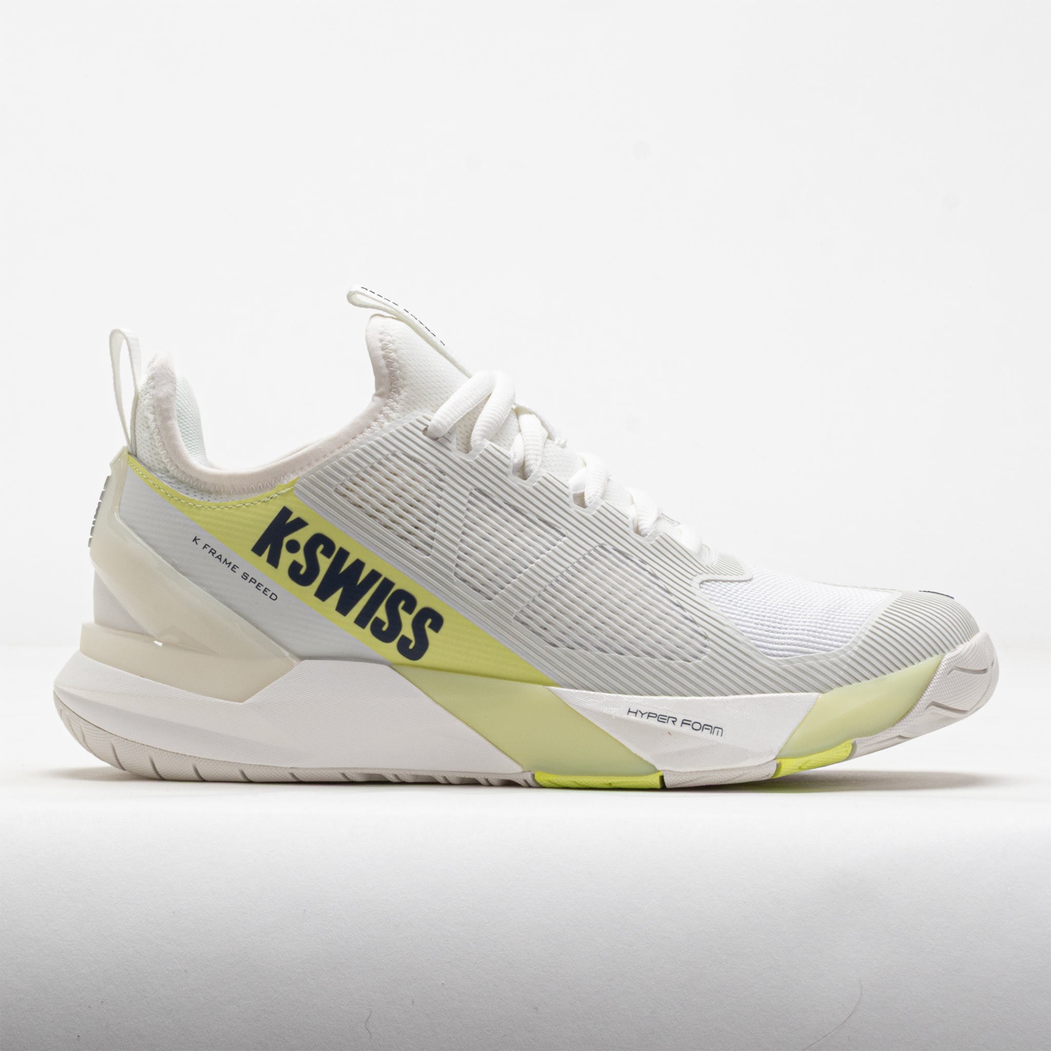 K-Swiss K-Frame Speed Women's Blanc de Blanc/Luminary Green/Indigo