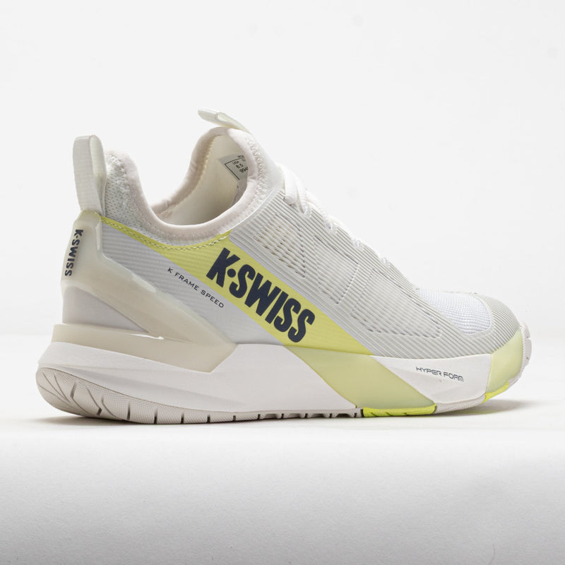 K-Swiss K-Frame Speed Women's Blanc de Blanc/Luminary Green/Indigo
