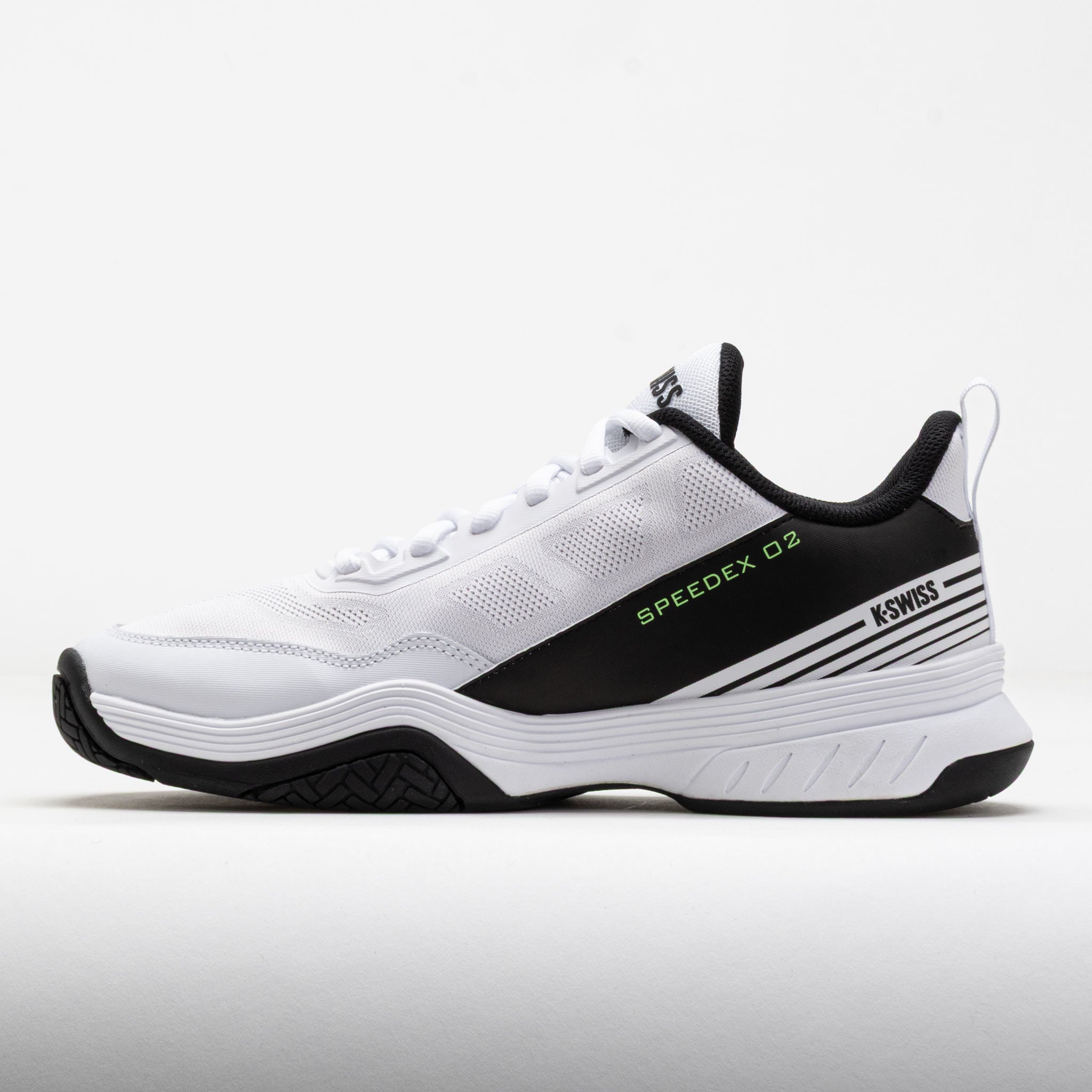 K-Swiss Speedex 2 Men's White/Black/Soft Neon Green
