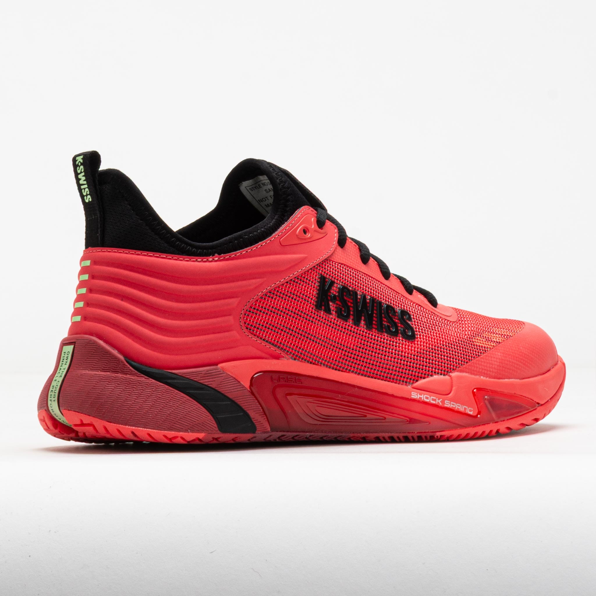 K-Swiss Hypercourt Pinnacle Men's Neon Lava/Black/Chili Pepper