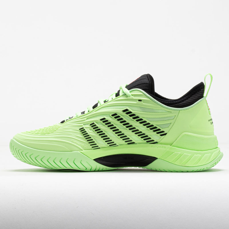 K-Swiss Hypercourt Supreme 2 Men's Soft Neon Green/Black/Neon Lava