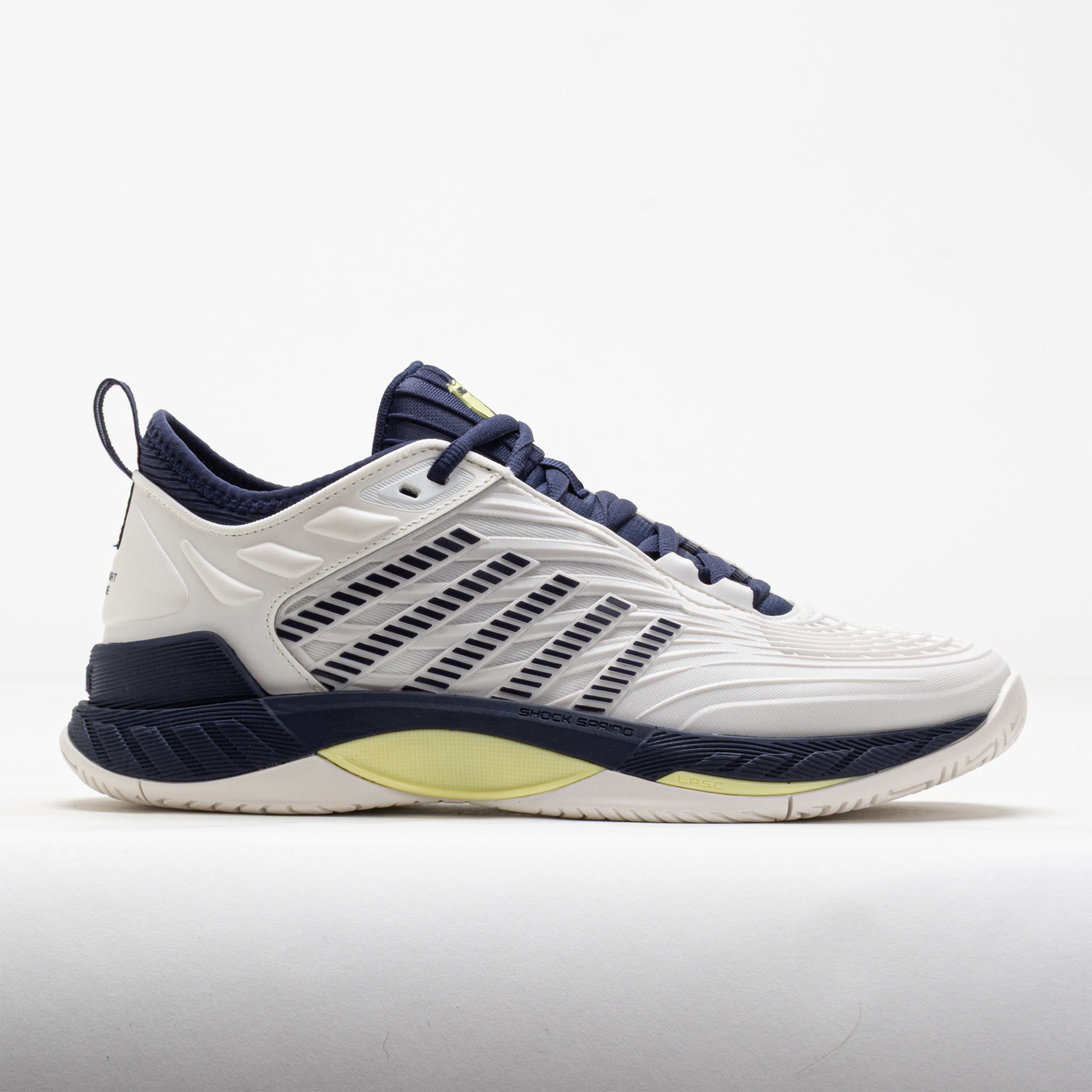 K-Swiss Hypercourt Supreme 2 Men's Blanc de Blanc/Naval Academy/Green