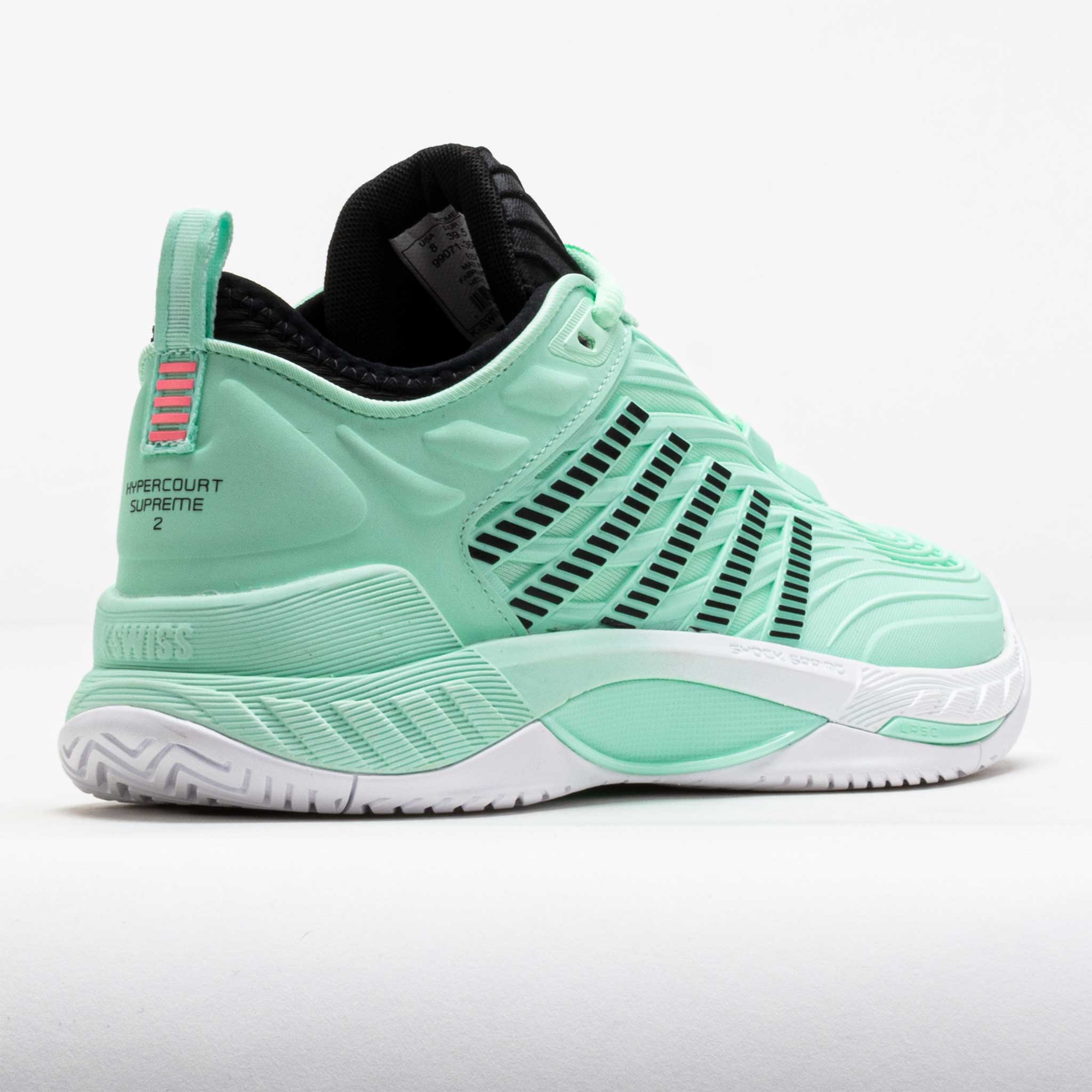 K-Swiss Hypercourt Supreme 2 Women's Neon Mint/Black/White
