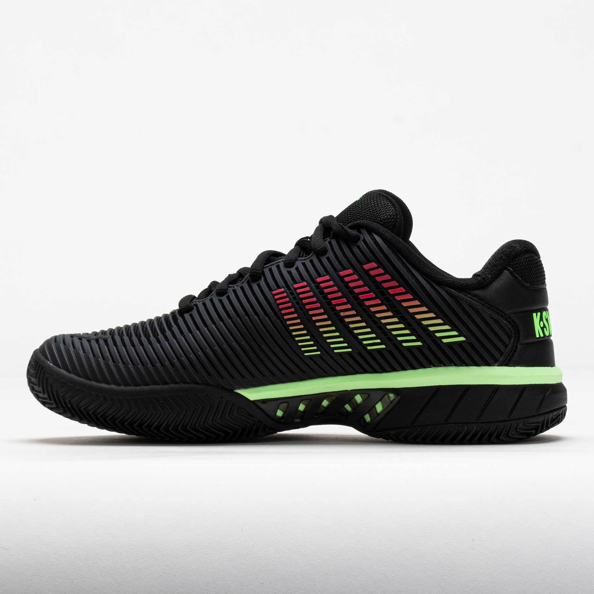 K-Swiss Hypercourt Express 2 Clay Men's Black/Neon Green/Neon Lava