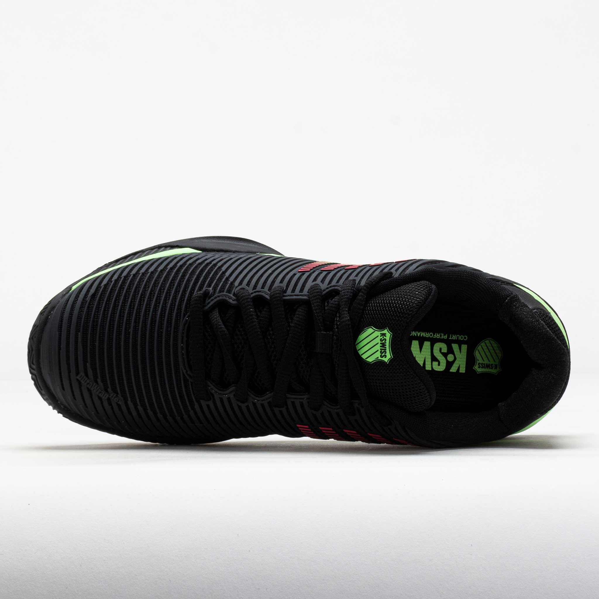 K-Swiss Hypercourt Express 2 Clay Men's Black/Neon Green/Neon Lava