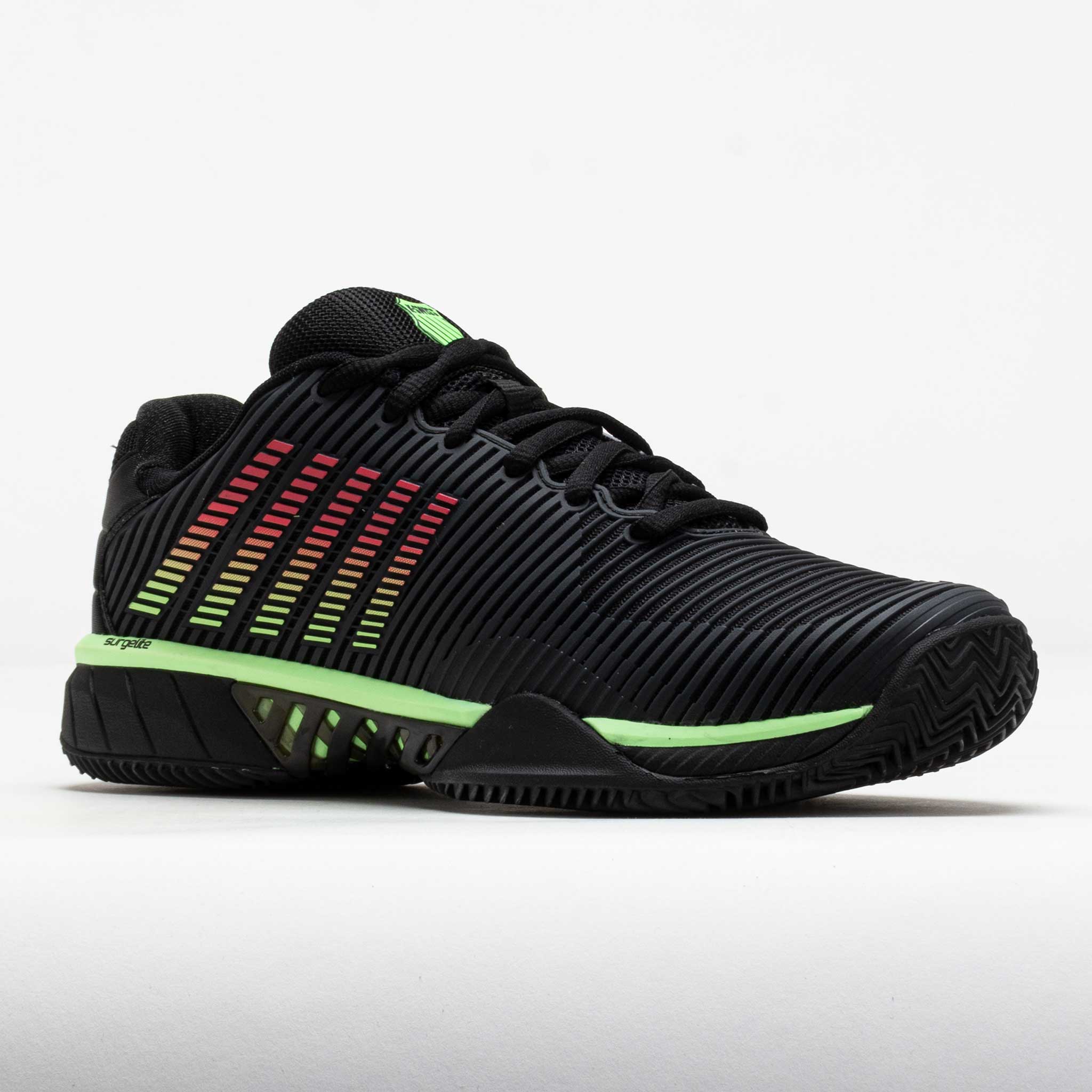 K-Swiss Hypercourt Express 2 Clay Men's Black/Neon Green/Neon Lava