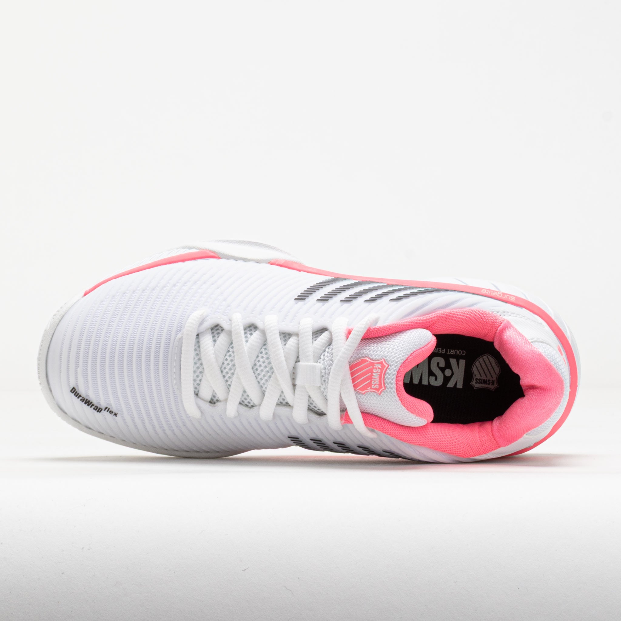 K-Swiss Hypercourt Express 2 Women's White/Neon Pastel Pink/Black