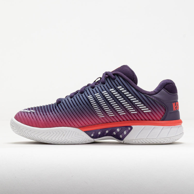 K-Swiss Hypercourt Express 2 Women's Purple Plumeria/White/Hot Coral