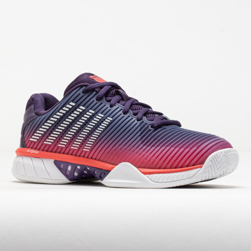 K-Swiss Hypercourt Express 2 Women's Purple Plumeria/White/Hot Coral