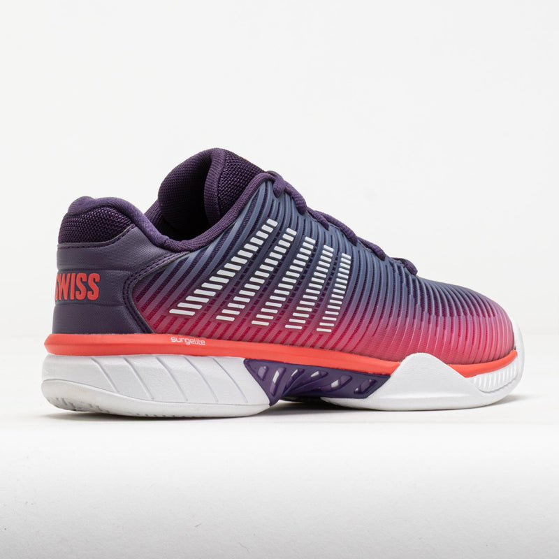 K-Swiss Hypercourt Express 2 Women's Purple Plumeria/White/Hot Coral