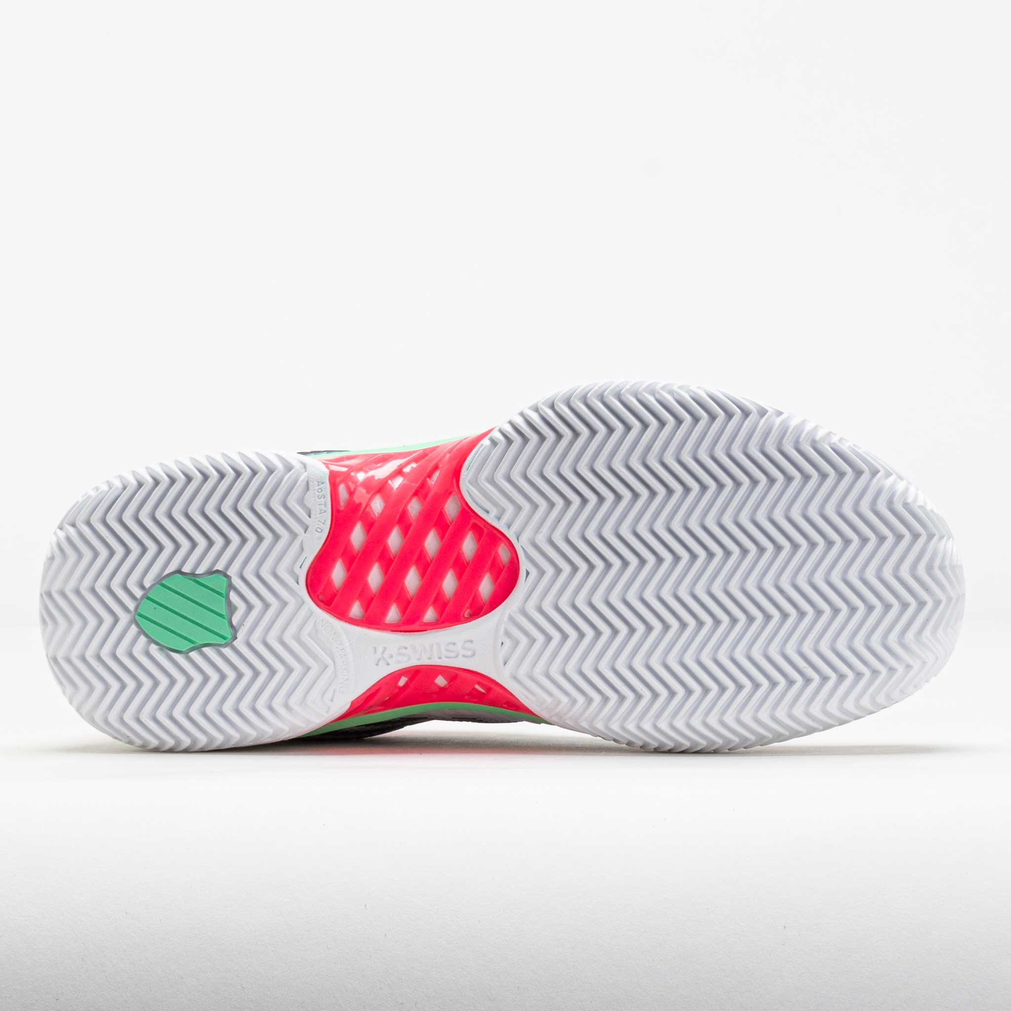 K-Swiss Hypercourt Express 2 Clay Women's White/Neon Pastel Pink/Black