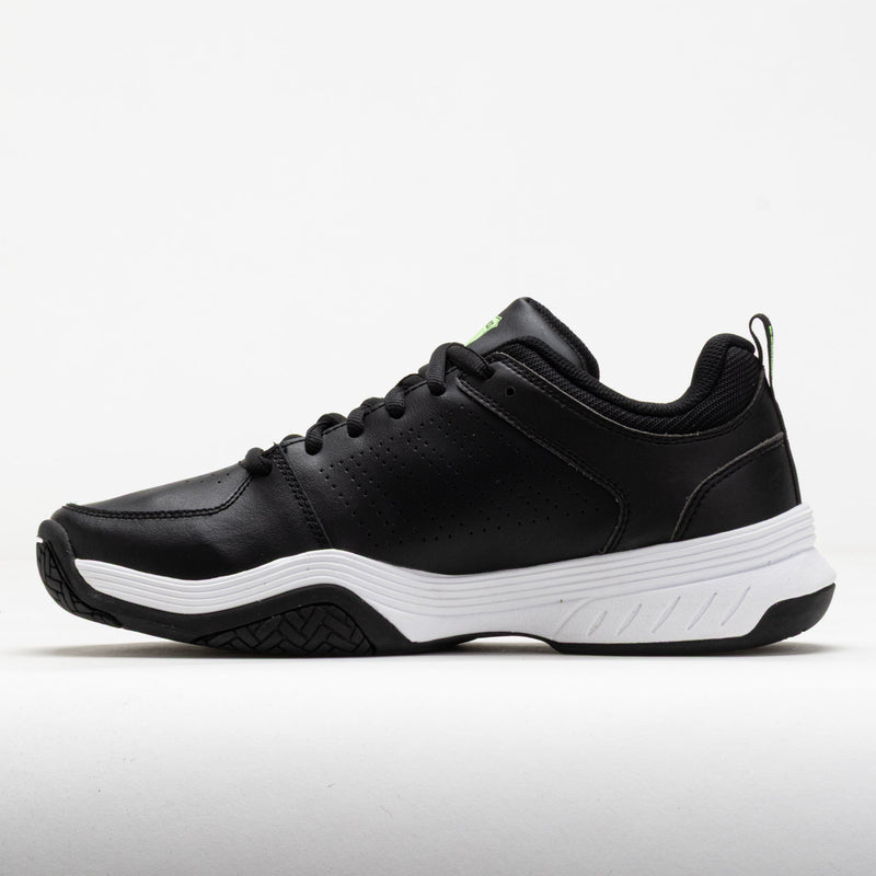 K-Swiss Court Express 2 Men's Black/White/Soft Neon Green
