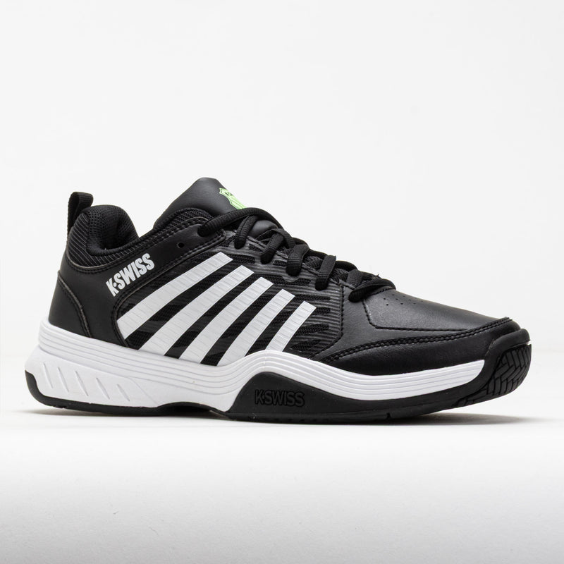 K-Swiss Court Express 2 Men's Black/White/Soft Neon Green
