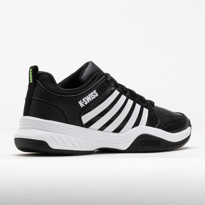 K-Swiss Court Express 2 Men's Black/White/Soft Neon Green