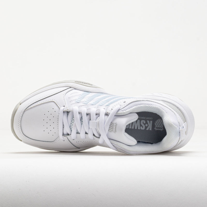 K-Swiss Court Express 2 Women's White/Ballad Blue/Dawn Blue