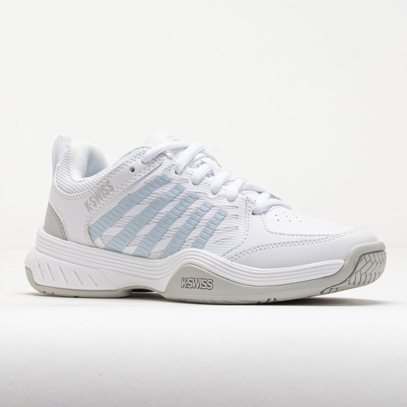K-Swiss Court Express 2 Women's White/Ballad Blue/Dawn Blue
