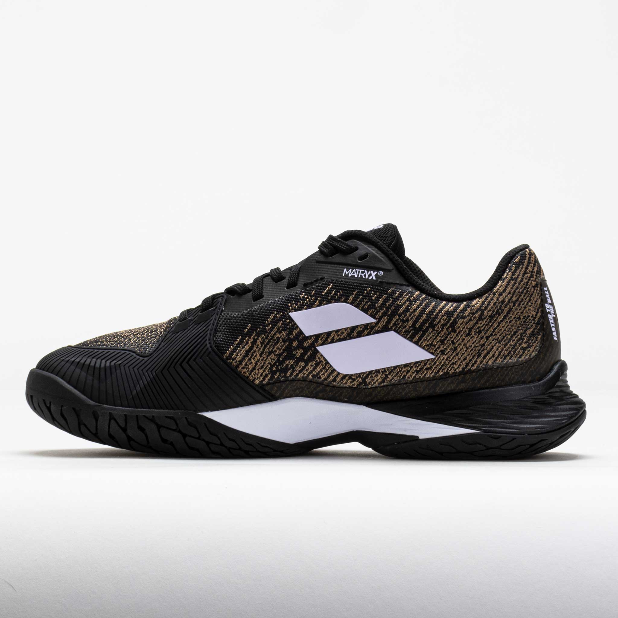 シューズ(男性用) Babolat JET MACH 3 AC M 27cm Black/Gold Men's Babolat Jet Mach 3 AC WIDE Tennis Shoe