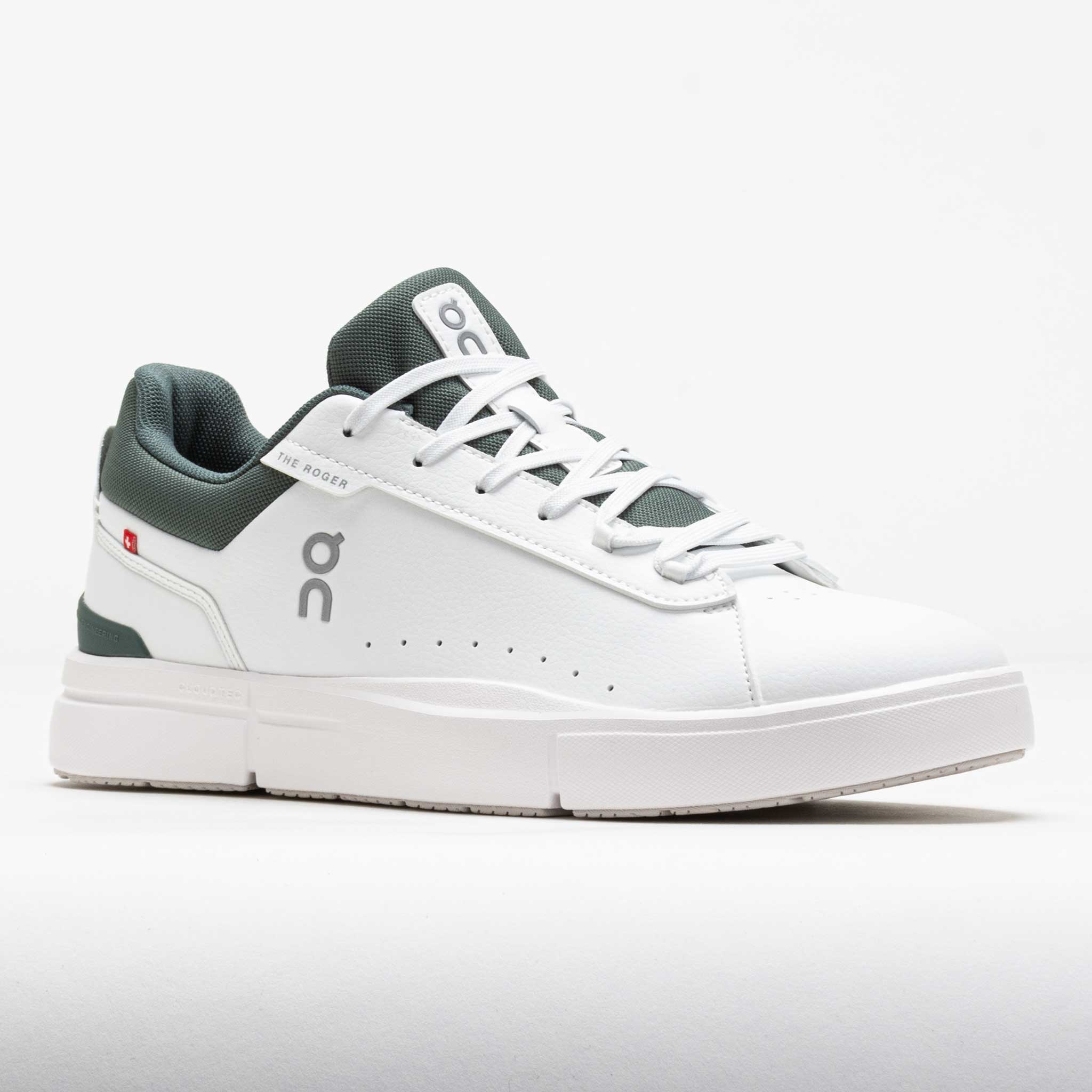 On The Roger Advantage Men's White/Olive – Holabird Sports On The Roger Advantage Men's White/Olive – Holabird Sports