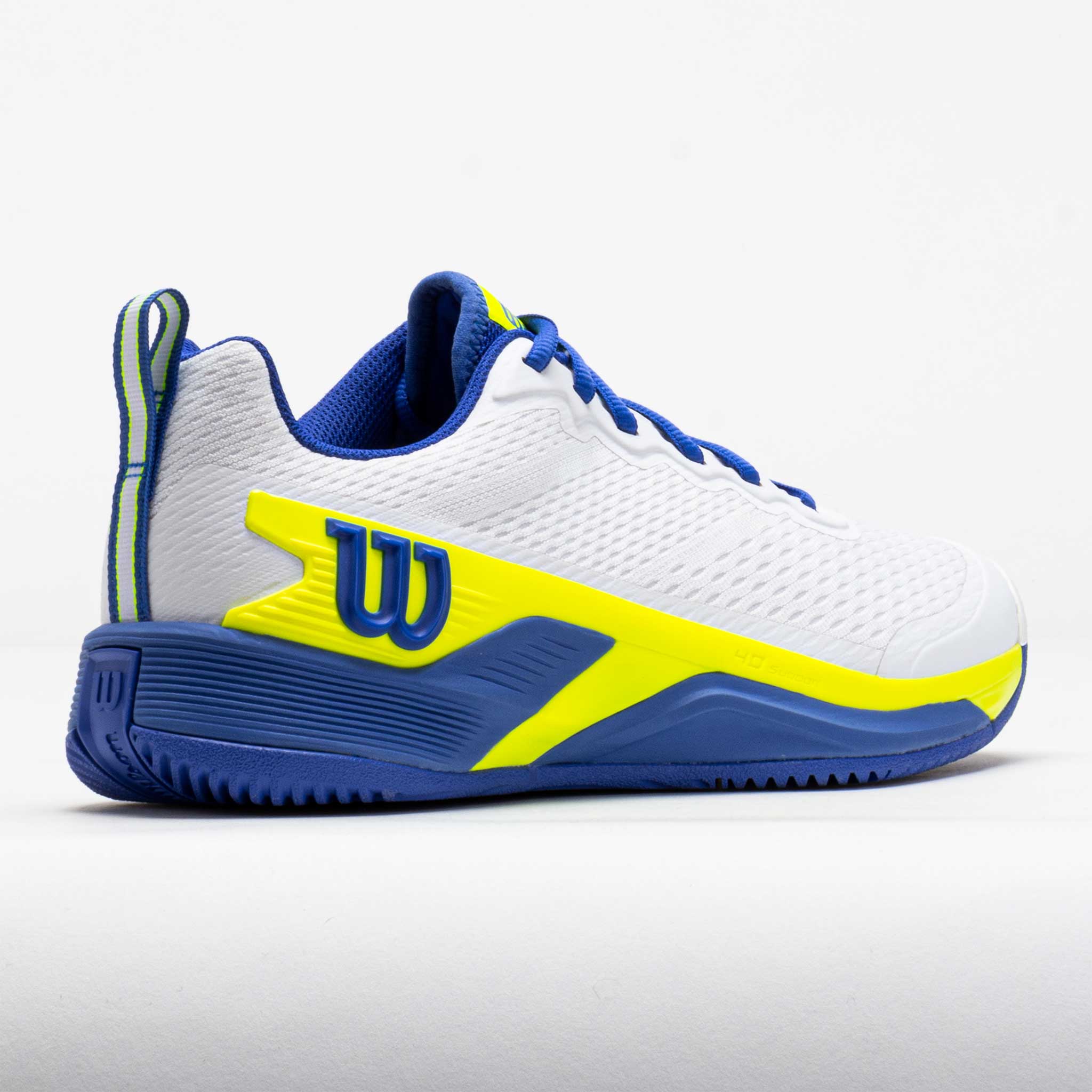 Wilson Rush Pro 4.5 Men's White/Amparo Blue/Safety Yellow