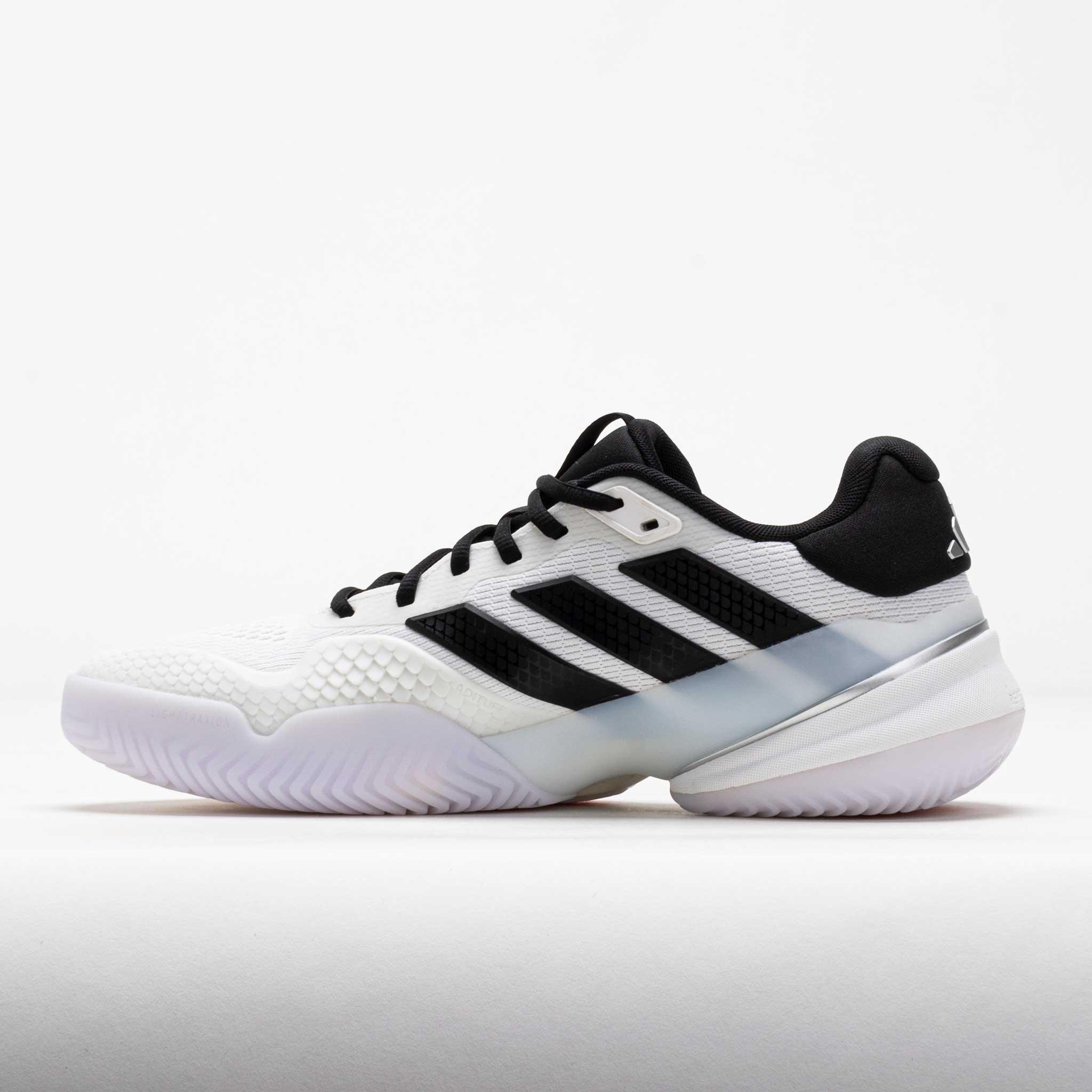 adidas Barricade 14 Men's White/Core Black/Lucid Red – Holabird Sports