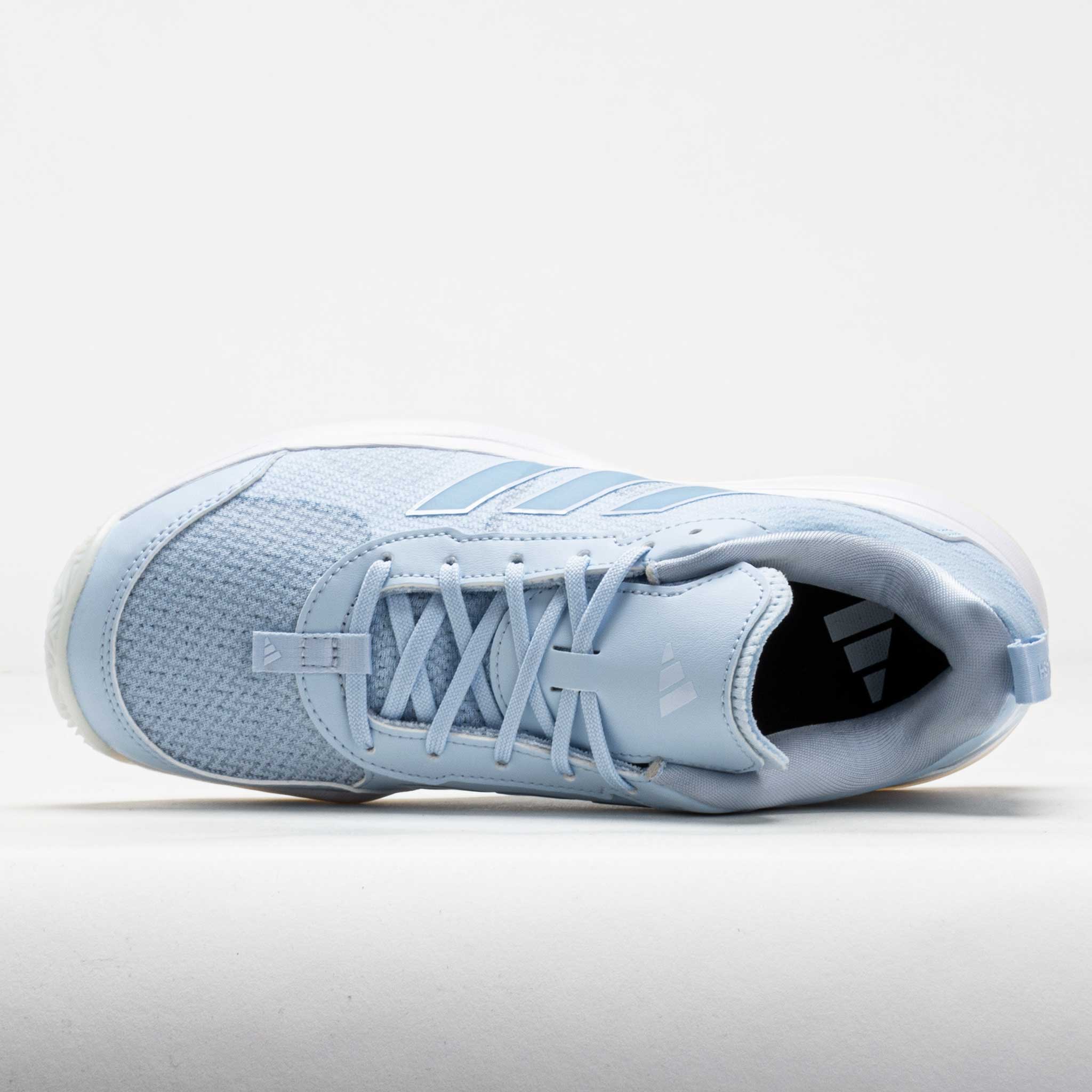adidas gazelle silver green womens adidas AvaFlash Women's Crystal Sky/White – Holabird Sports