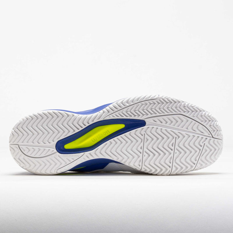 Wilson Rush Pro Ace Men's White/Amparo Blue/Safety Yellow