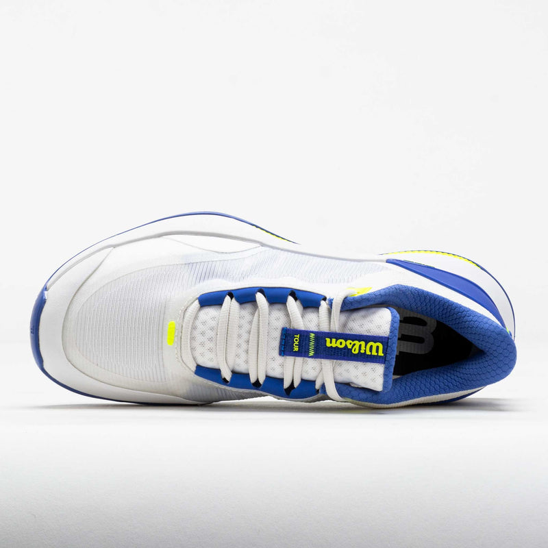 Wilson Intrigue Tour Women's White/Amparo Blue/Safety Yellow