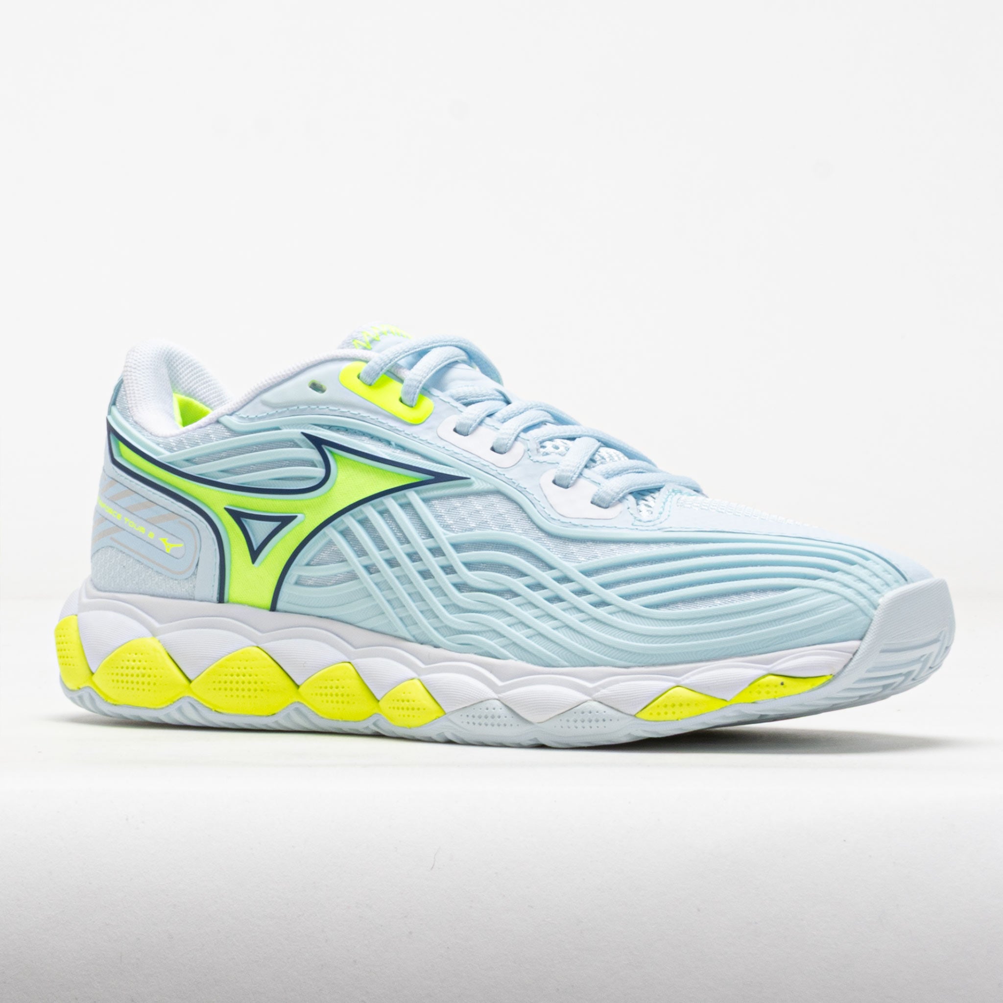 Mizuno Wave Enforce Tour 2 AC Women's Ice Water/Lightning Yellow