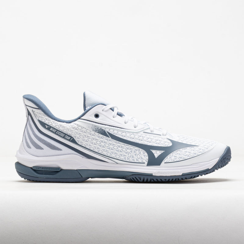 Mizuno Wave Exceed Tour 7 AC Men's White/China Blue – Holabird Sports