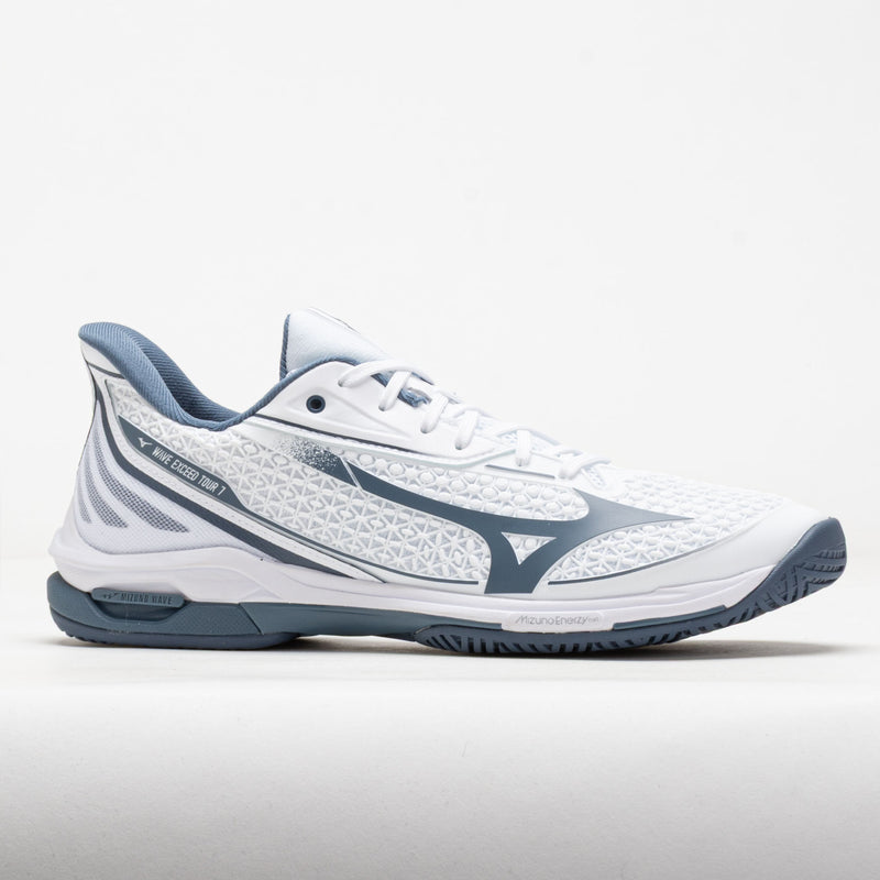 Mizuno Wave Exceed Tour 7 AC Men's White/China Blue – Holabird Sports