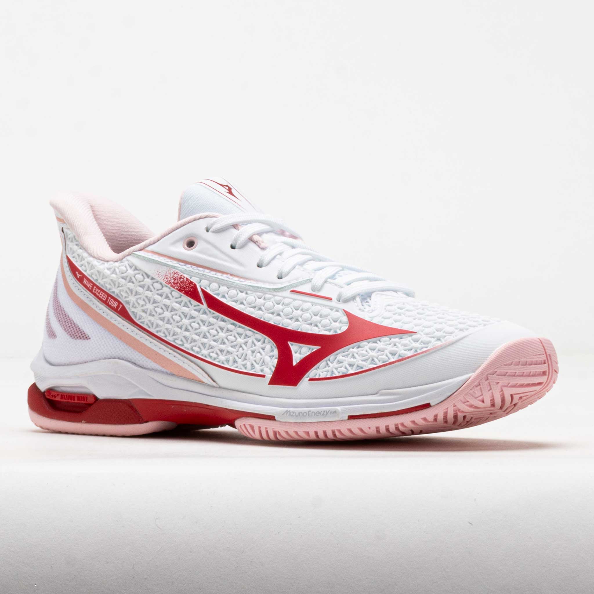 Mizuno Wave Exceed Tour 7 AC Women's White/Fiery Red – Holabird Sports