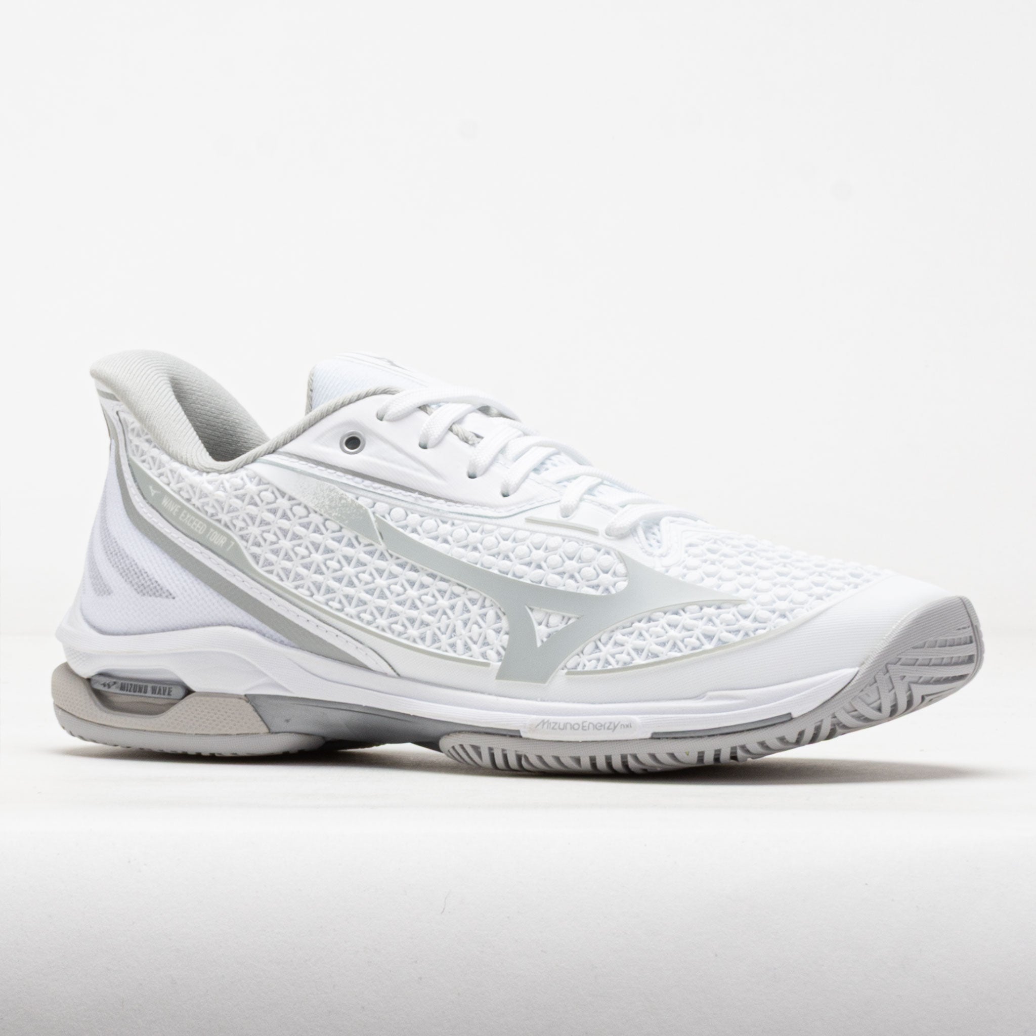 Mizuno ホワイト スパイクシューズ Mizuno Wave Exceed Tour 7 AC Women's White/Harbor Mist – Holabird