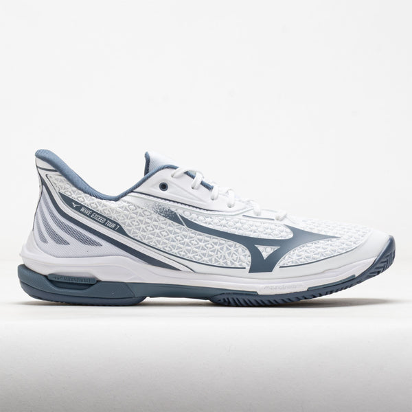 mayo Mizuno Wave Exceed Tour 7 AC Women's White/Harbor Mist – Holabird