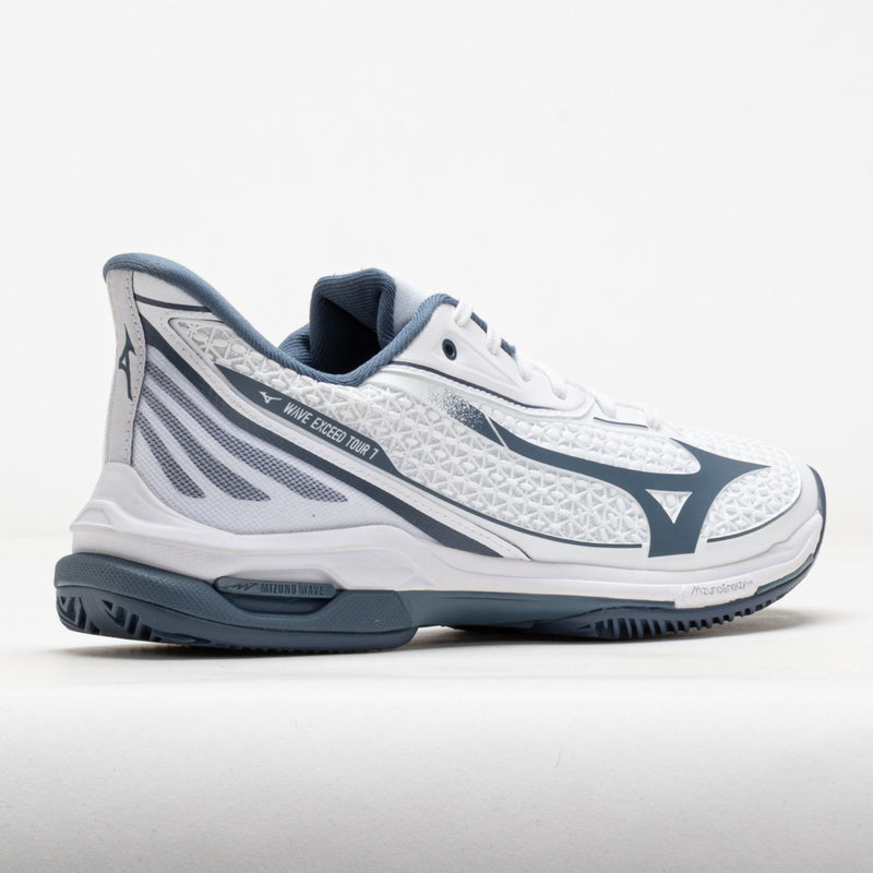 Mizuno Wave Exceed Tour 7 CC Clay Men's White/China Blue