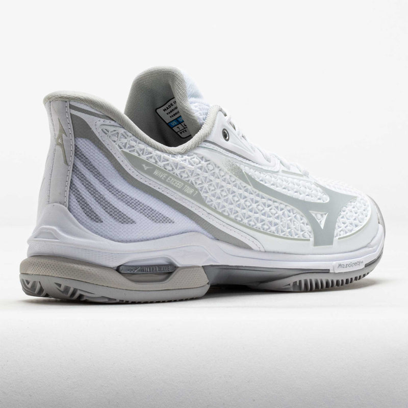 Mizuno Wave Exceed Tour 7 CC Clay Women's White/Harbor Mist