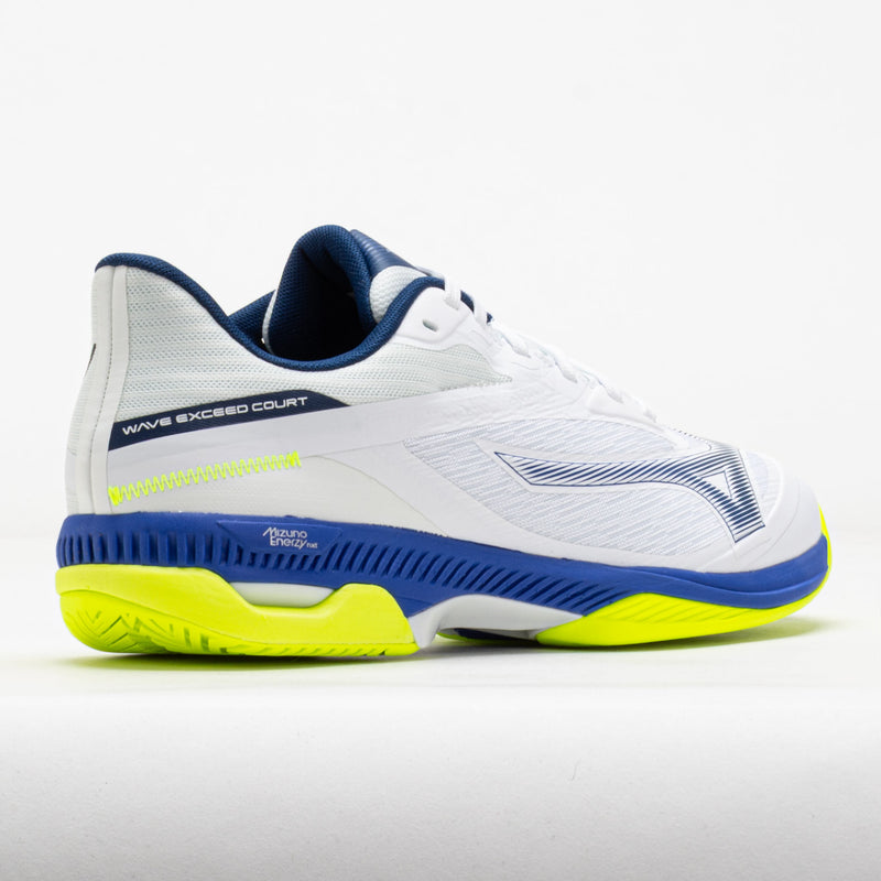 Mizuno Wave Exceed Court AC Men's White/Dazzling Blue – Holabird