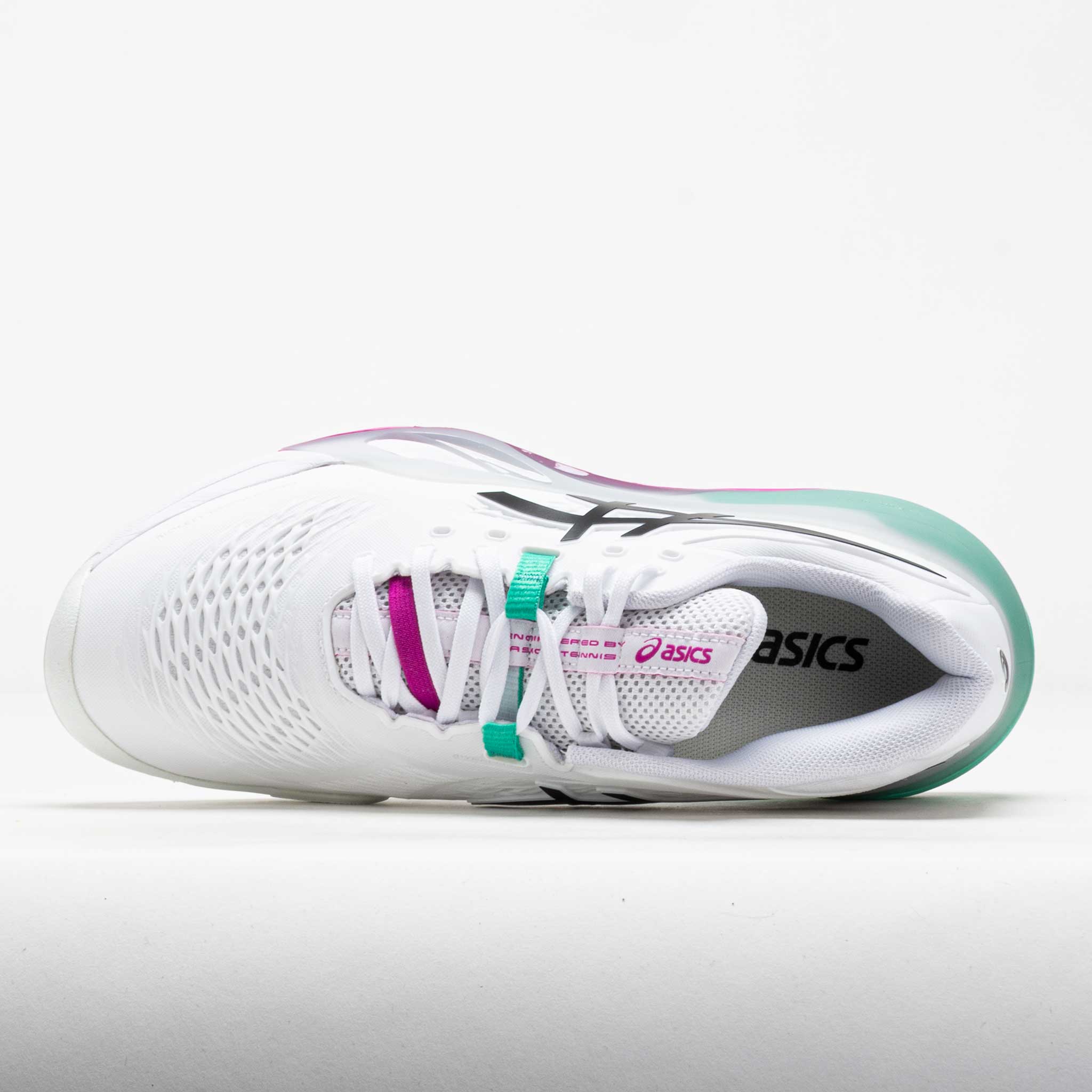 ASICS GEL-Resolution X Men's White/Aurora Green – Holabird Sports