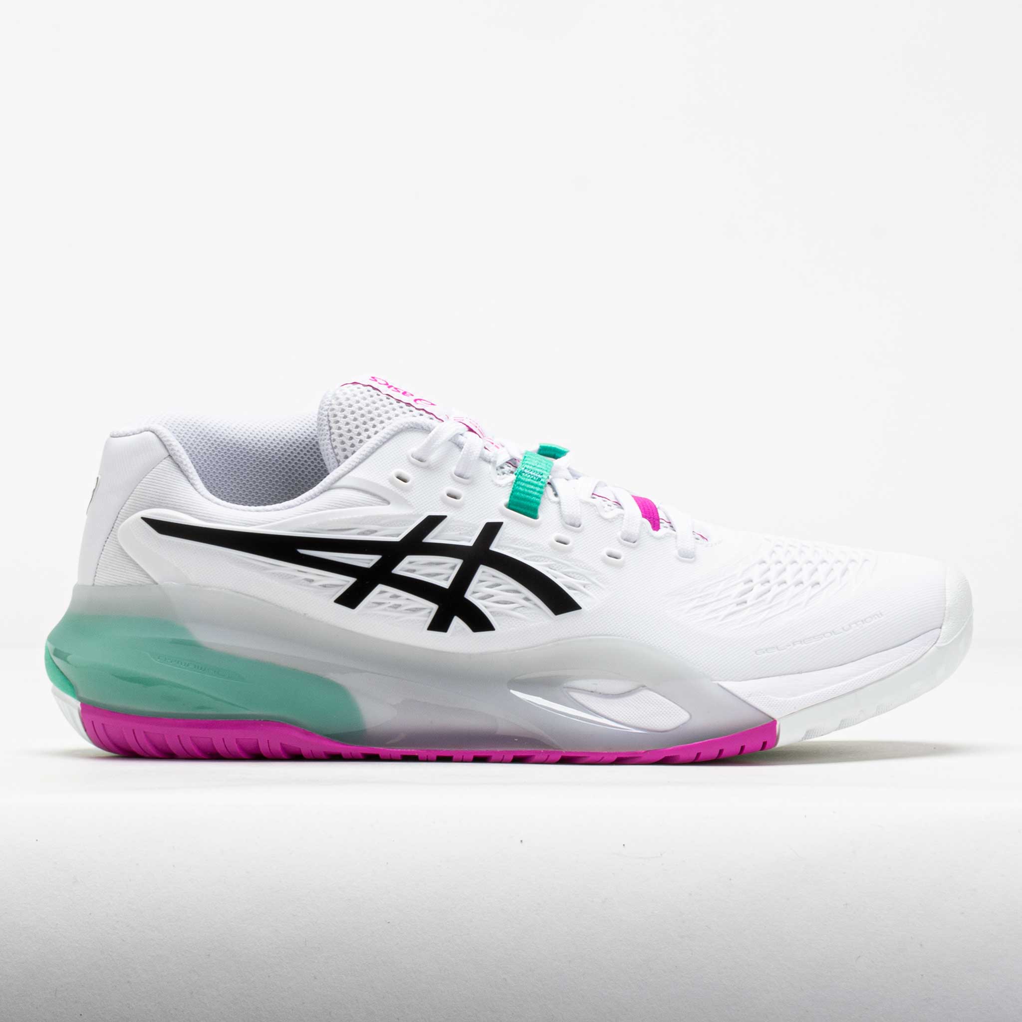 ASICS GEL-Resolution X Men's White/Aurora Green