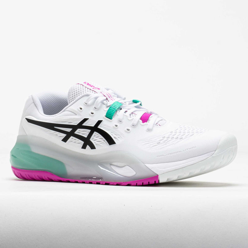 ASICS GEL-Resolution X Men's White/Aurora Green – Holabird Sports