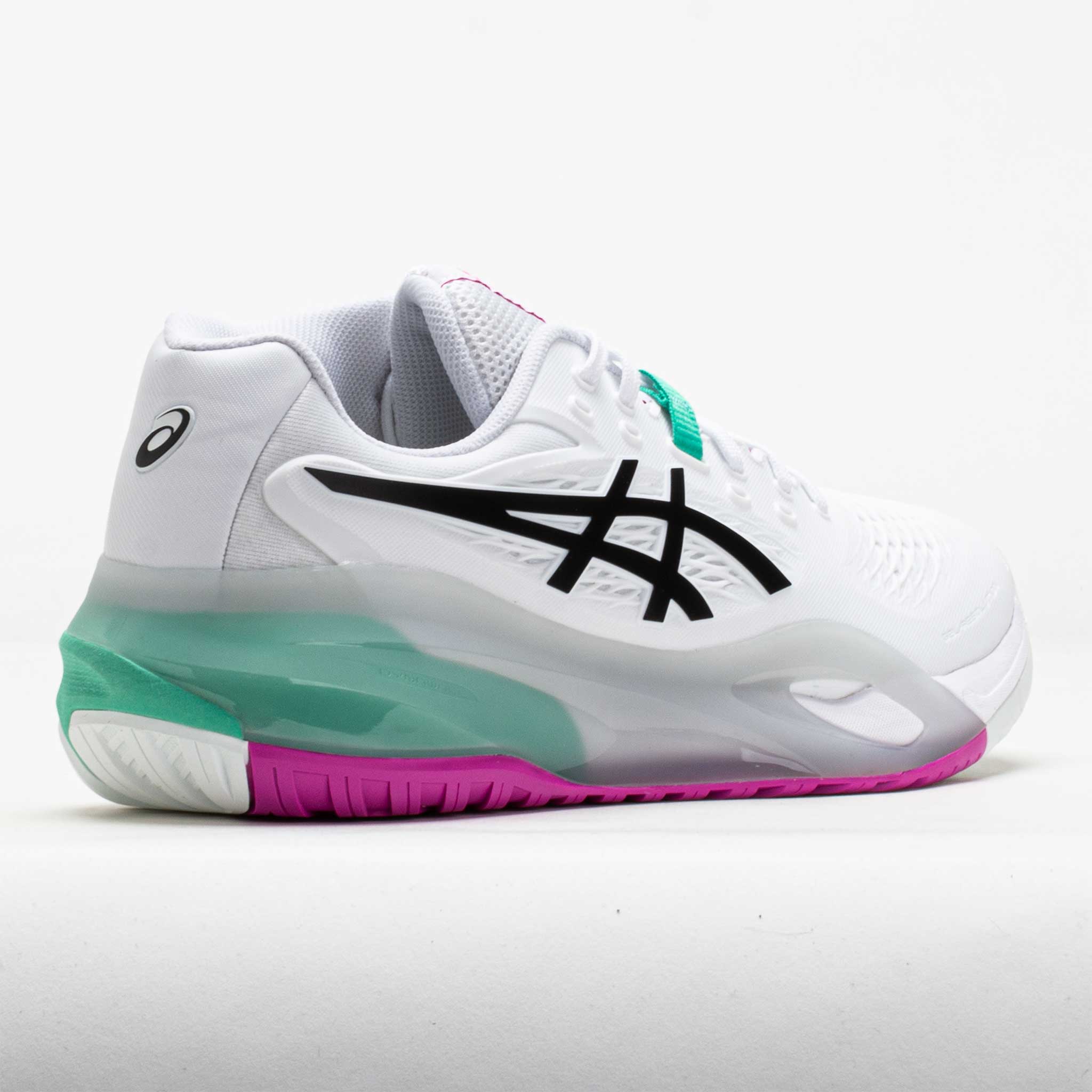 アリエル ASICS GEL-Resolution X Men's White/Aurora Green – Holabird Sports