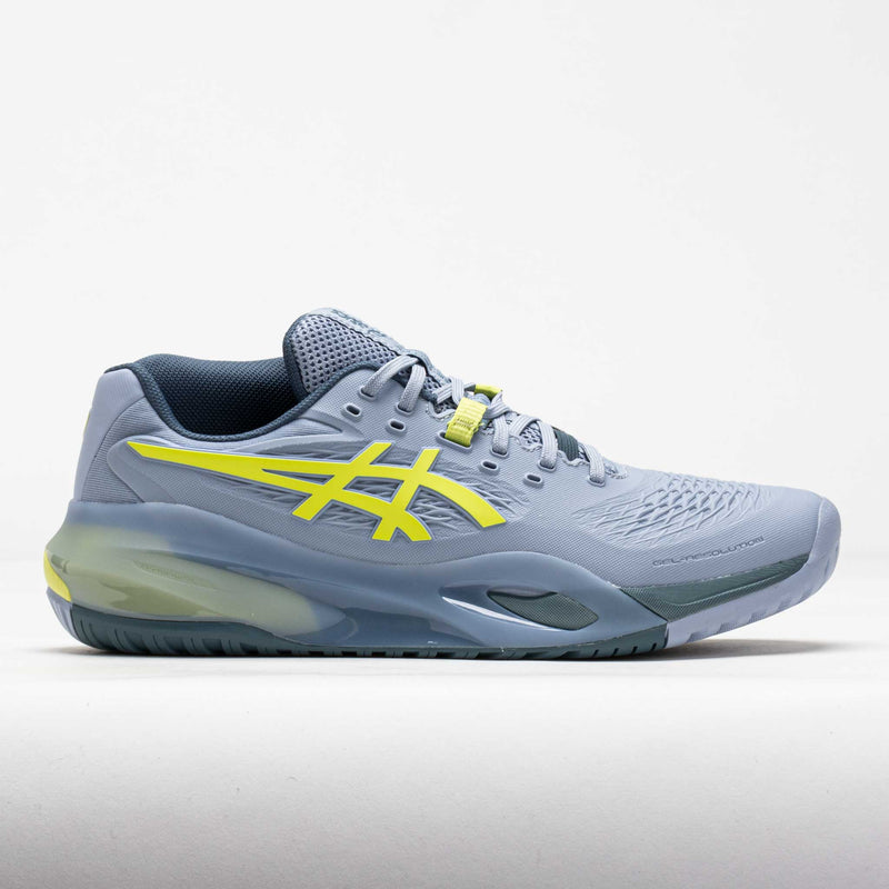 ASICS GEL-Resolution X Men's Grey Blue/Pistachio – Holabird Sports