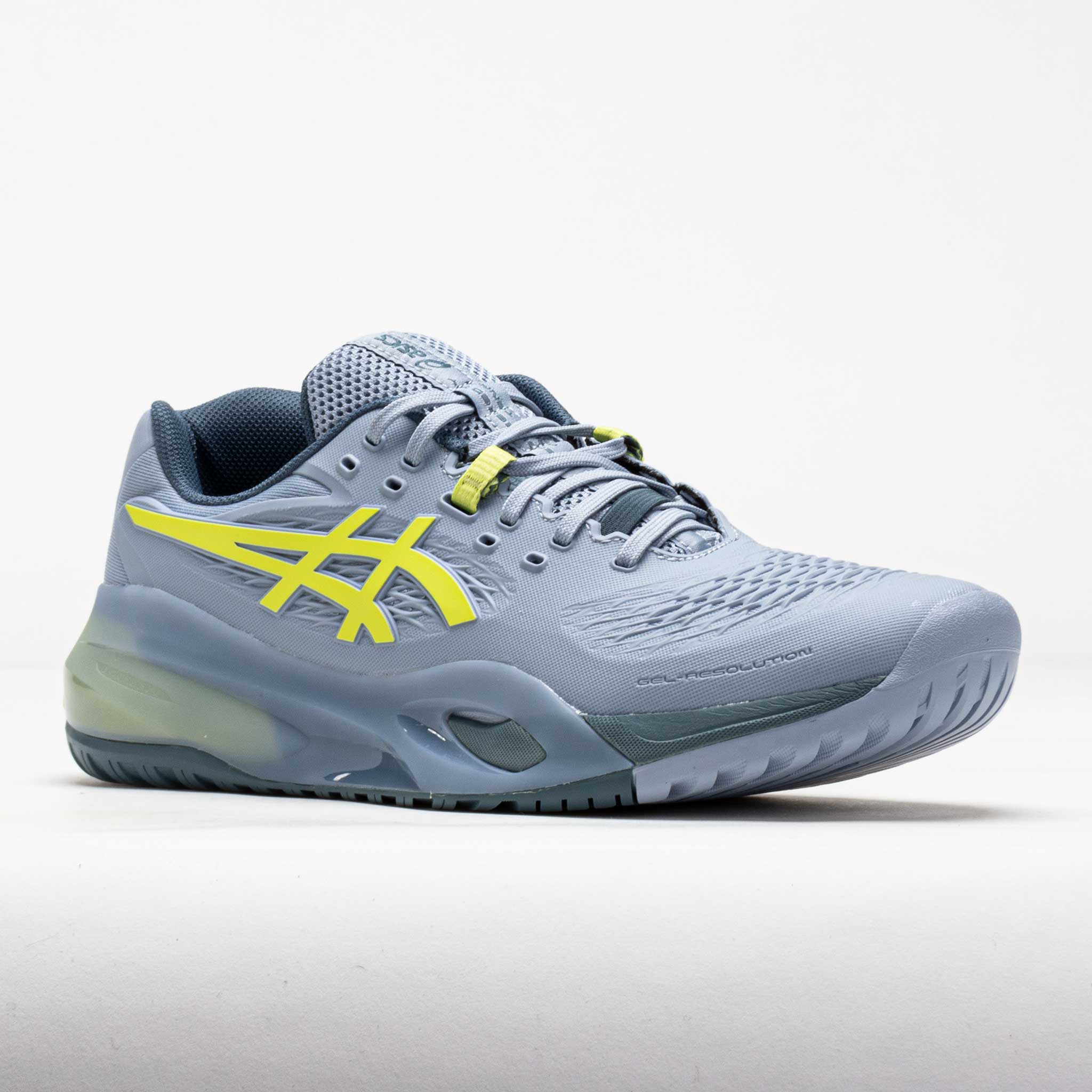 ASICS GEL-Resolution X Men's Grey Blue/Pistachio – Holabird Sports