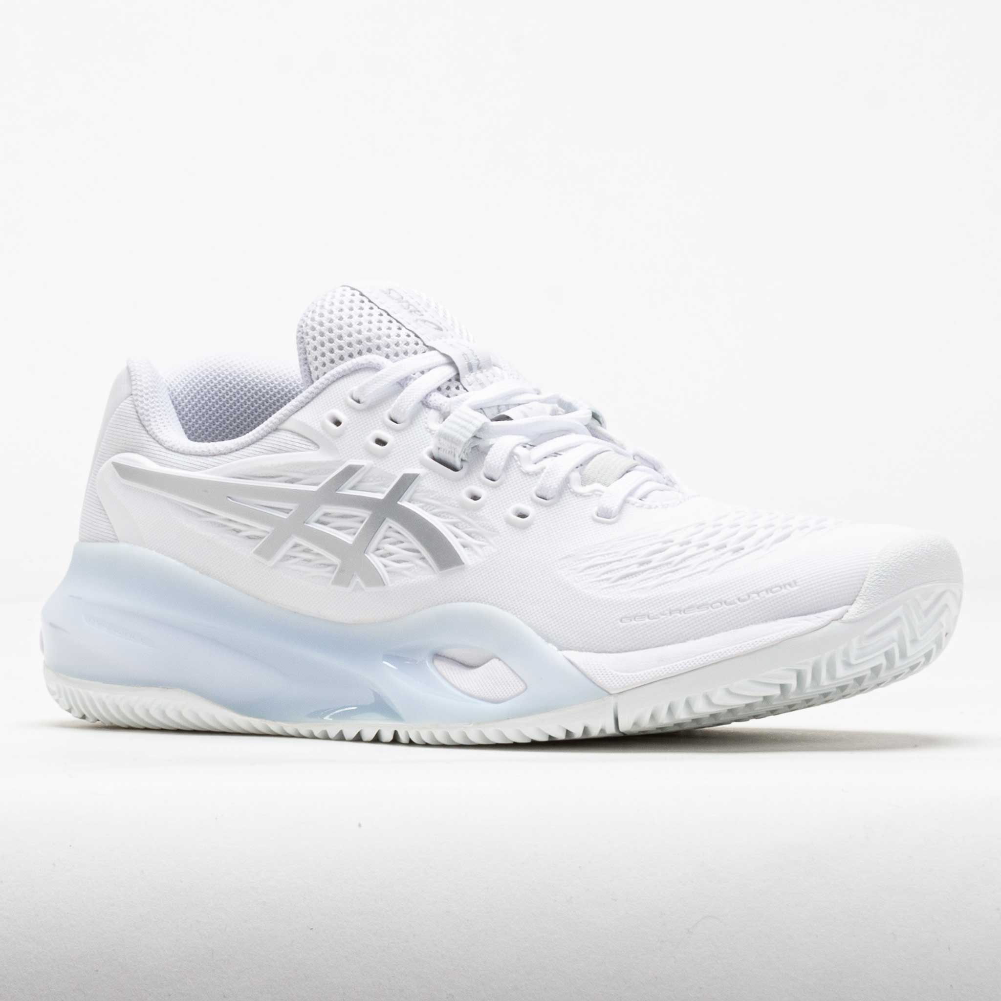 ASICS GEL-Resolution X Clay Women's White/Pure Silver – Holabird