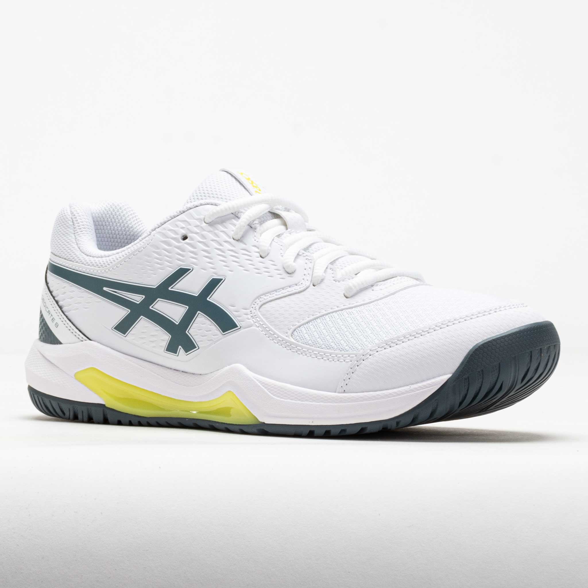 ASICS GEL-Dedicate 8 Men's White/Ironclad – Holabird Sports