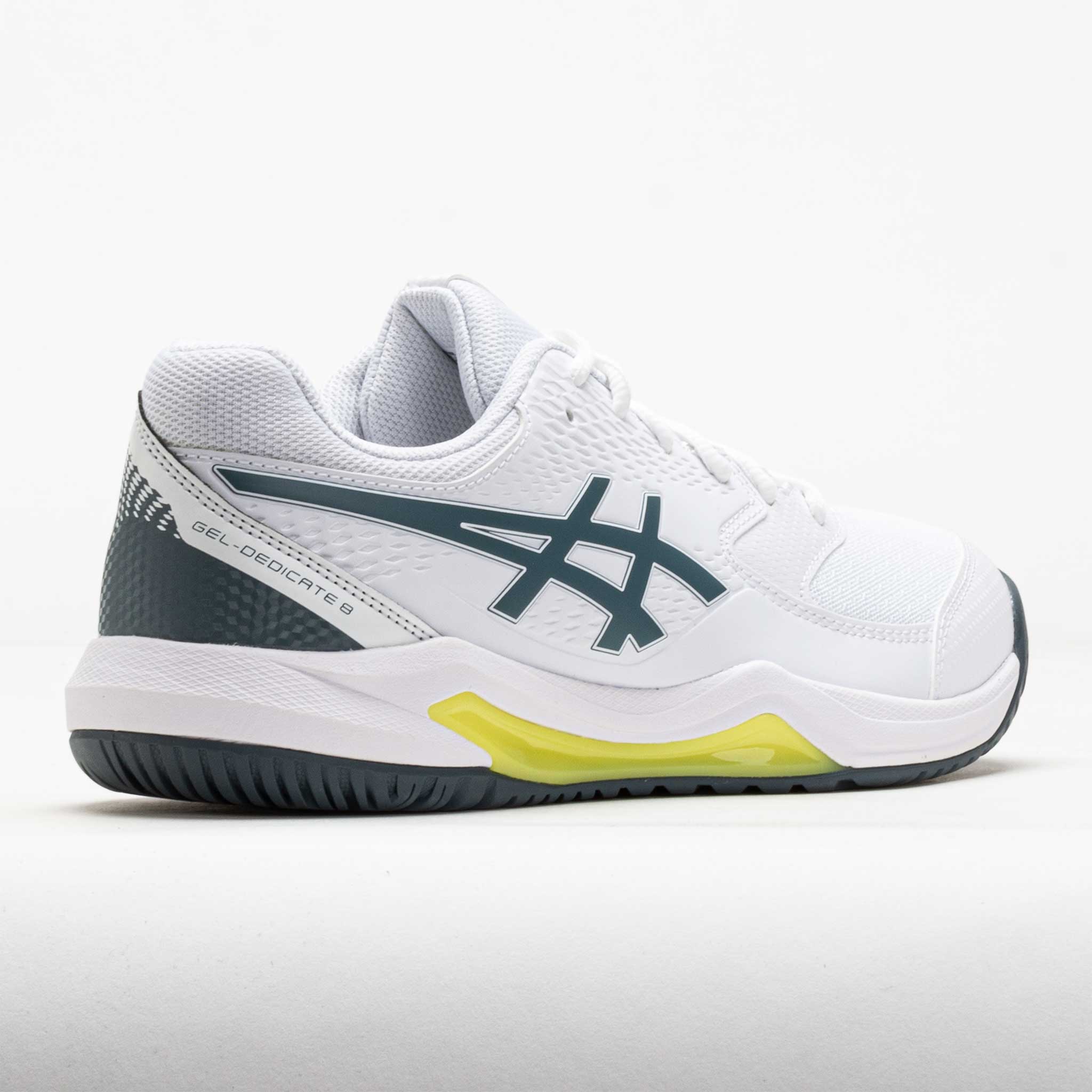 ASICS GEL-Dedicate 8 Men's White/Ironclad – Holabird Sports